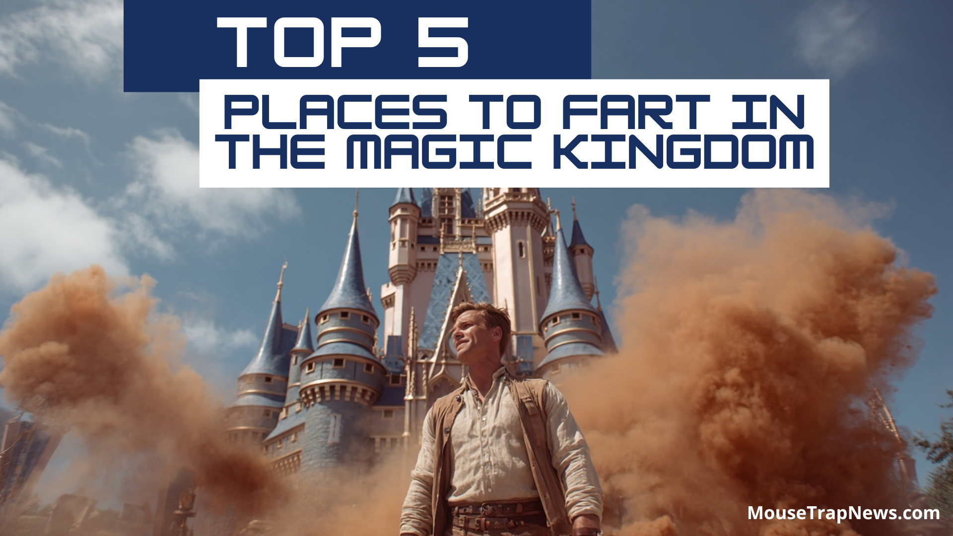 Top 5 Best Places to Fart at The Magic Kingdom | Mouse Trap News