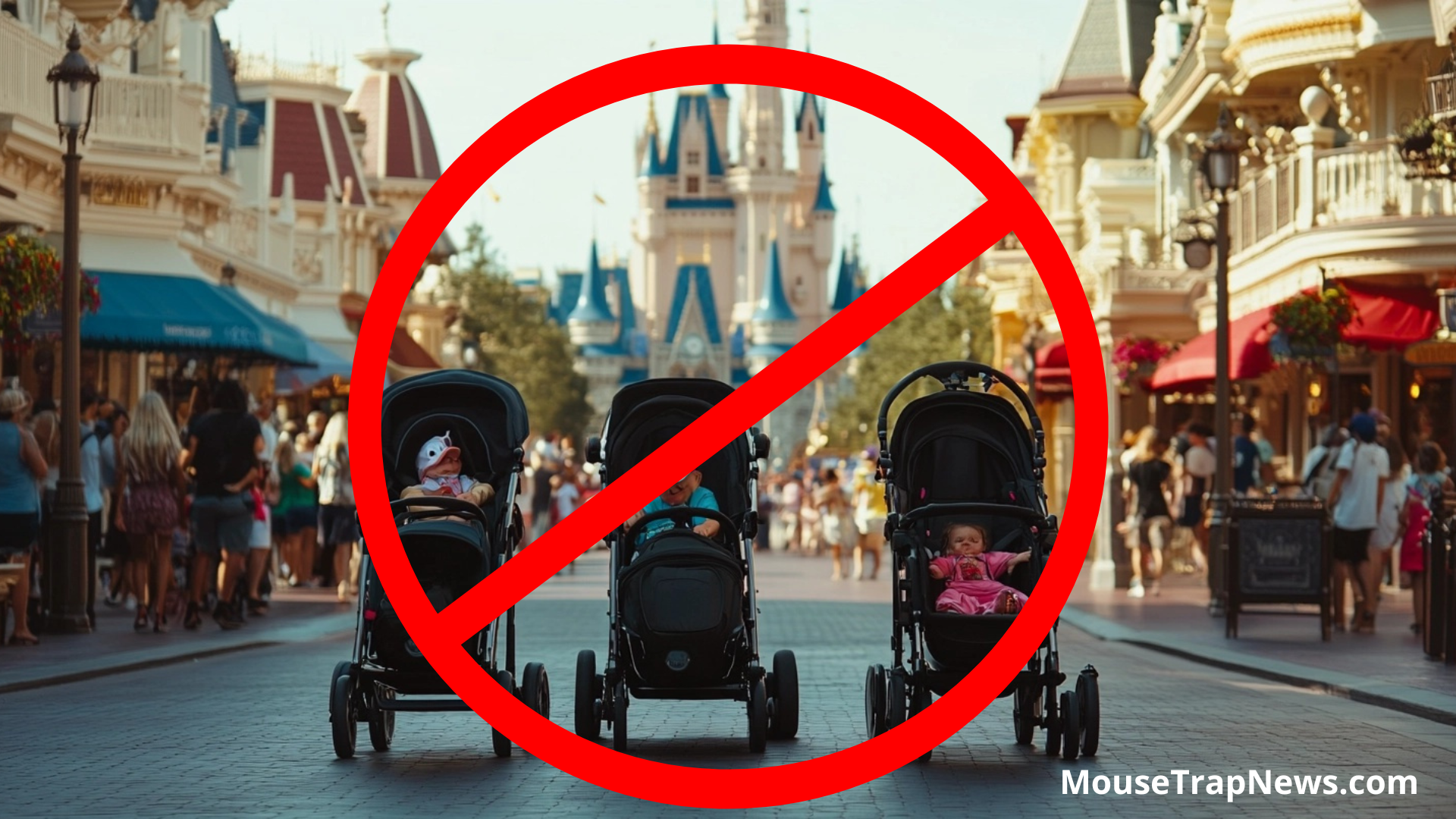 Disney World Considering Complete Ban on Strollers | Mouse Trap News