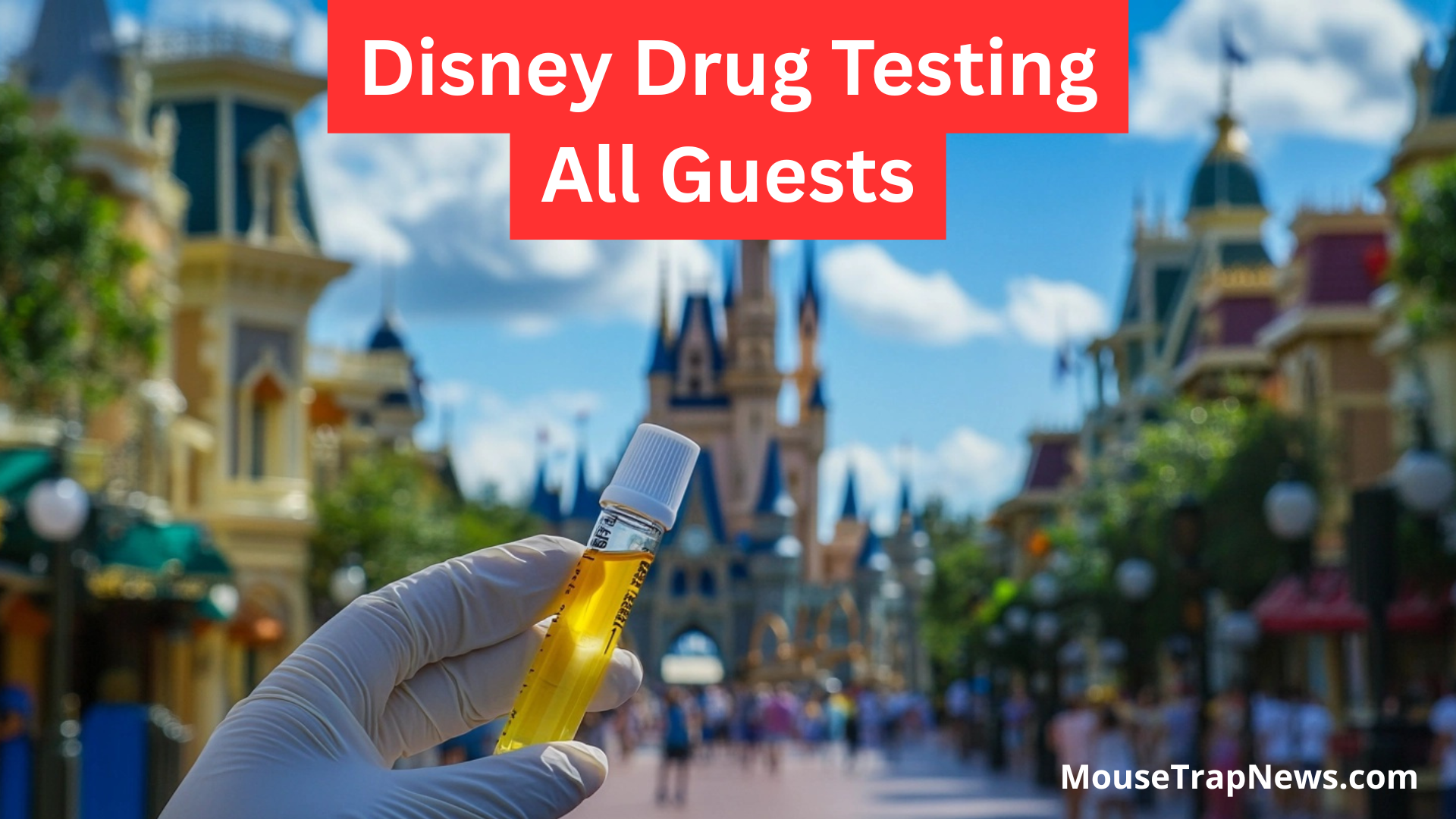 Disney World Drug Testing Guests