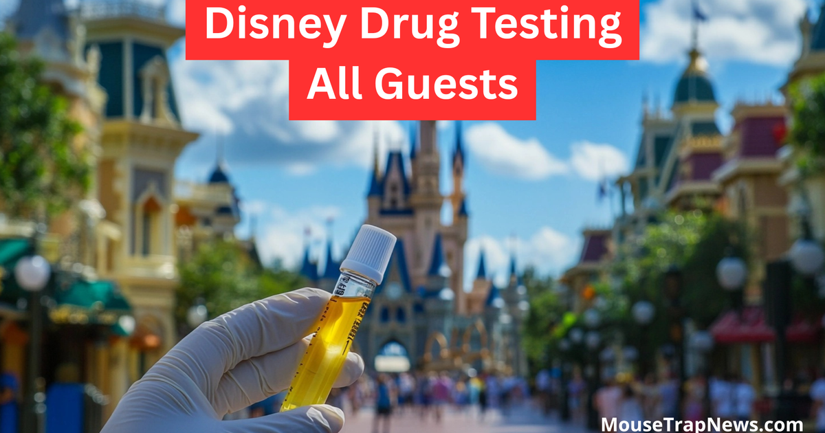Disney World Drug Testing Guests
